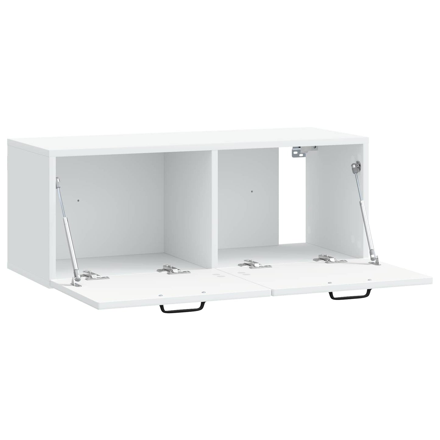 Wall-Mounted TV Cabinet White 78.5 x 31 x 30 cm Engineered Wood