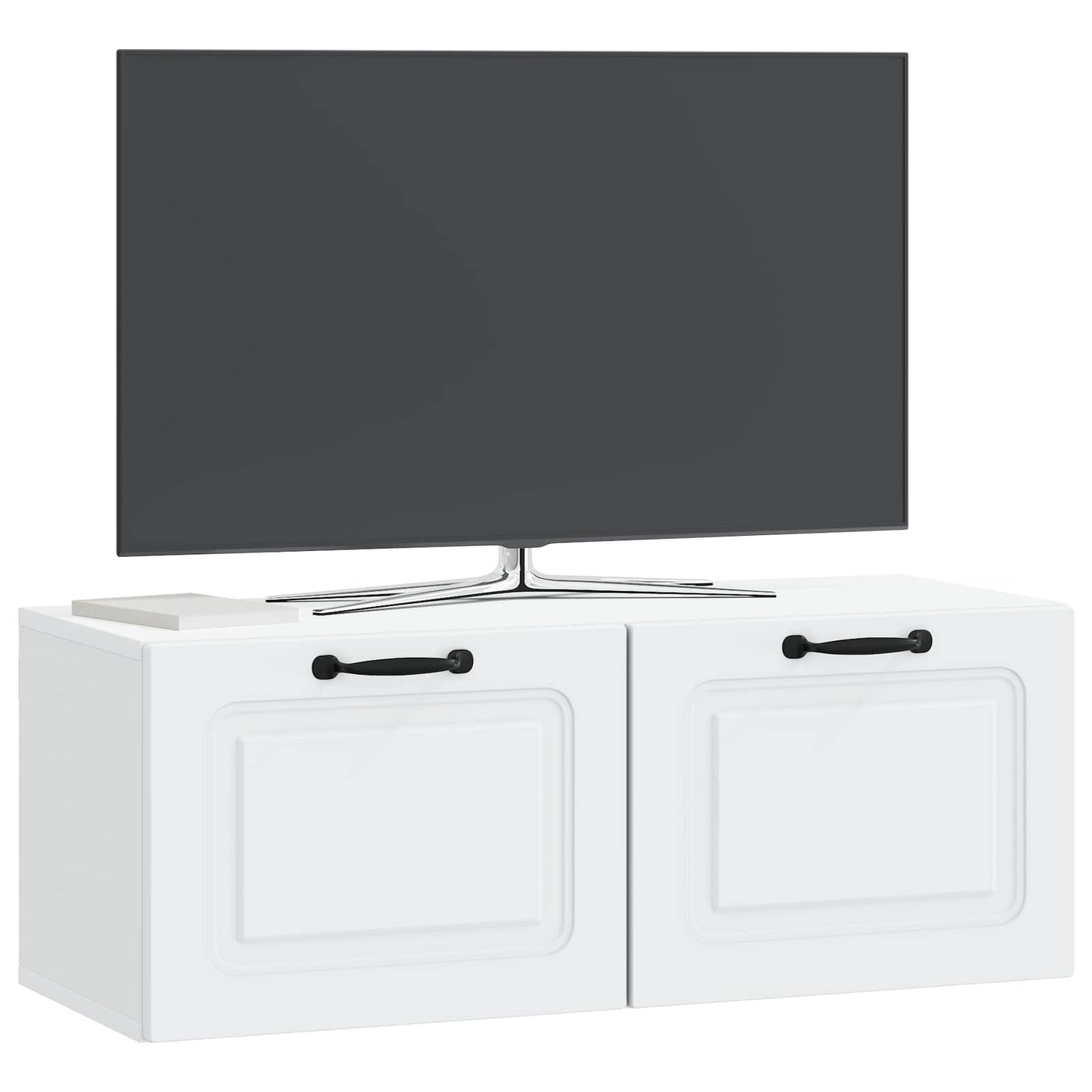 Wall-Mounted TV Cabinet White 78.5 x 31 x 30 cm Engineered Wood