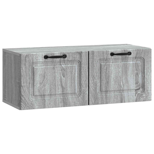 Wall-Mounted TV Cabinet 78.5 x 31 x 30 cm Grey Sonoma