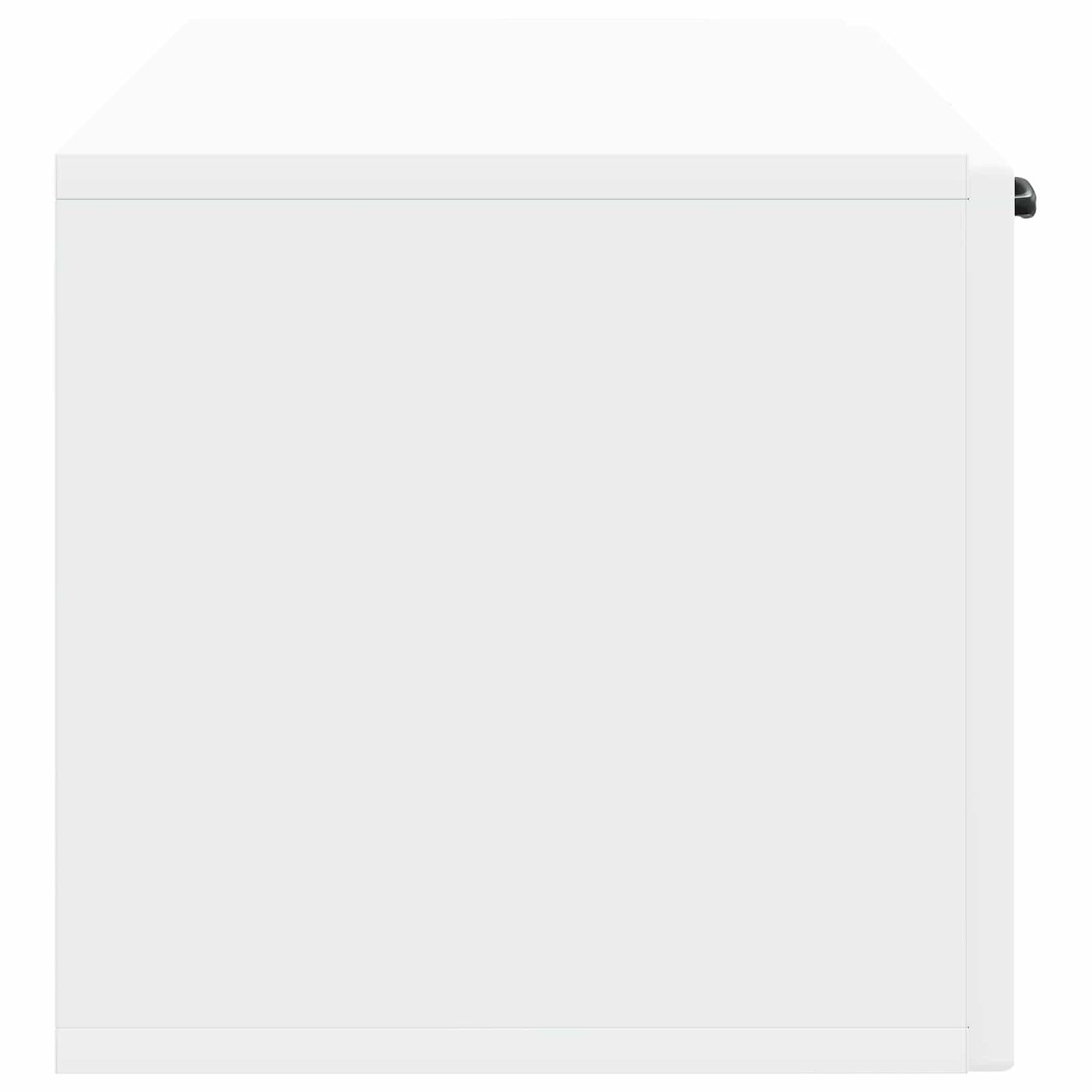 Wall-Mounted TV Cabinet White 98 x 31 x 30 cm Engineered Wood