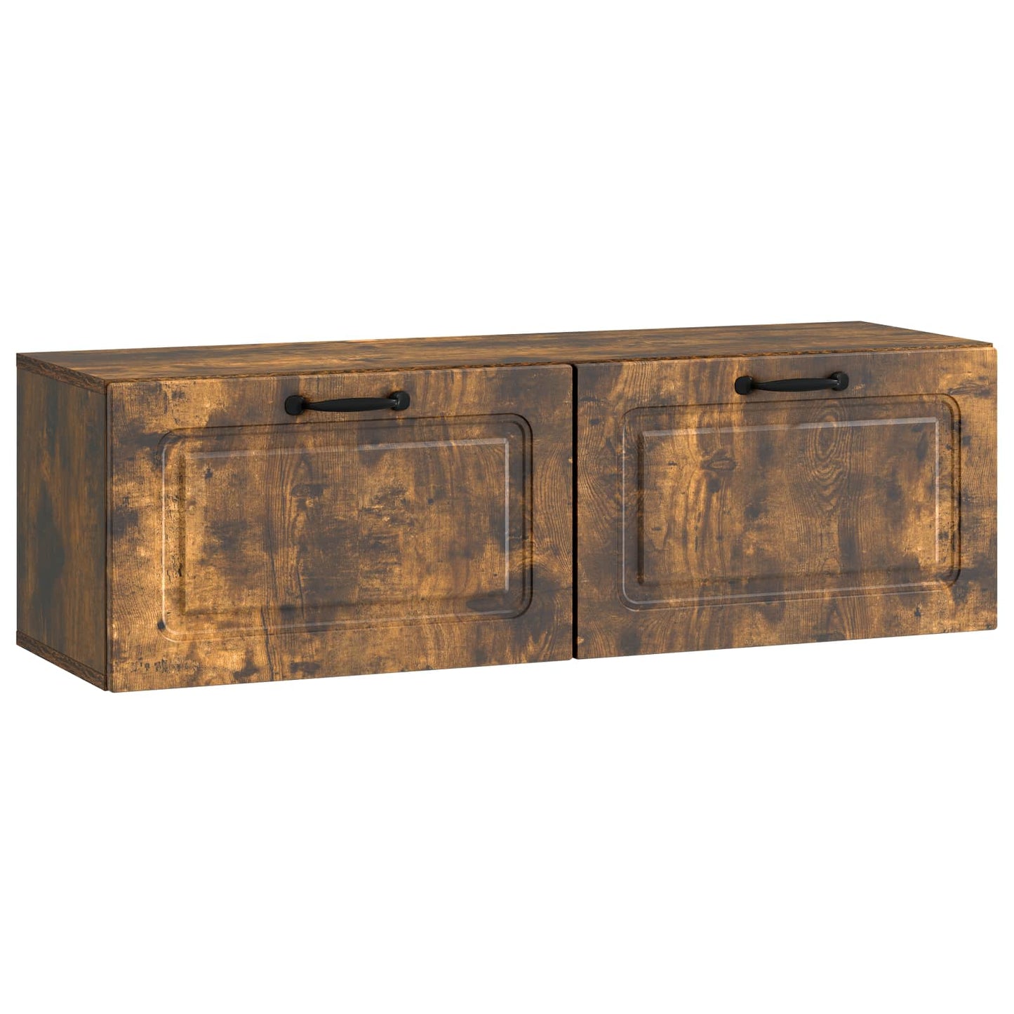 Wall-Mounted TV Cabinet Wall-mounted Smoked Oak 98 x 31 x 30 cm