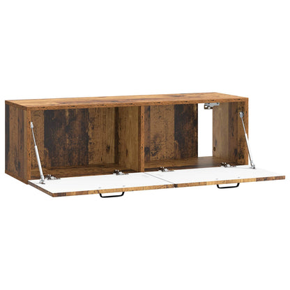 Wall-Mounted TV Cabinet Wall-mounted Old Wood 98 x 31 x 30 cm