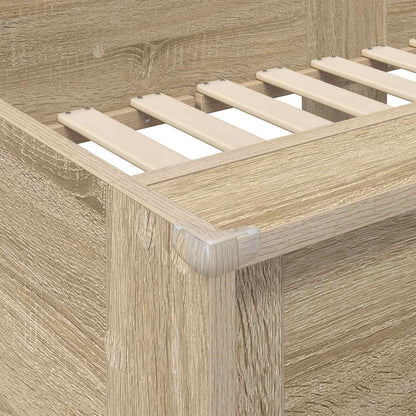 Bunk Bed for Kids Sonoma Oak 80 x 200 cm Engineered Wood