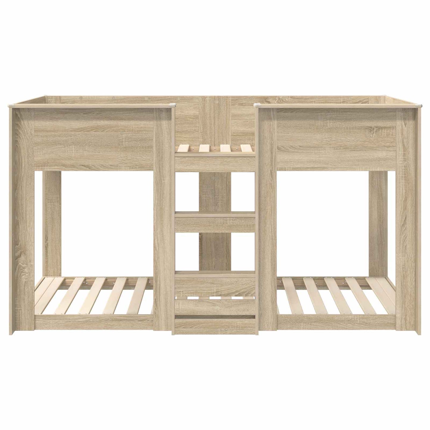 Bunk Bed for Kids Sonoma Oak 80 x 200 cm Engineered Wood