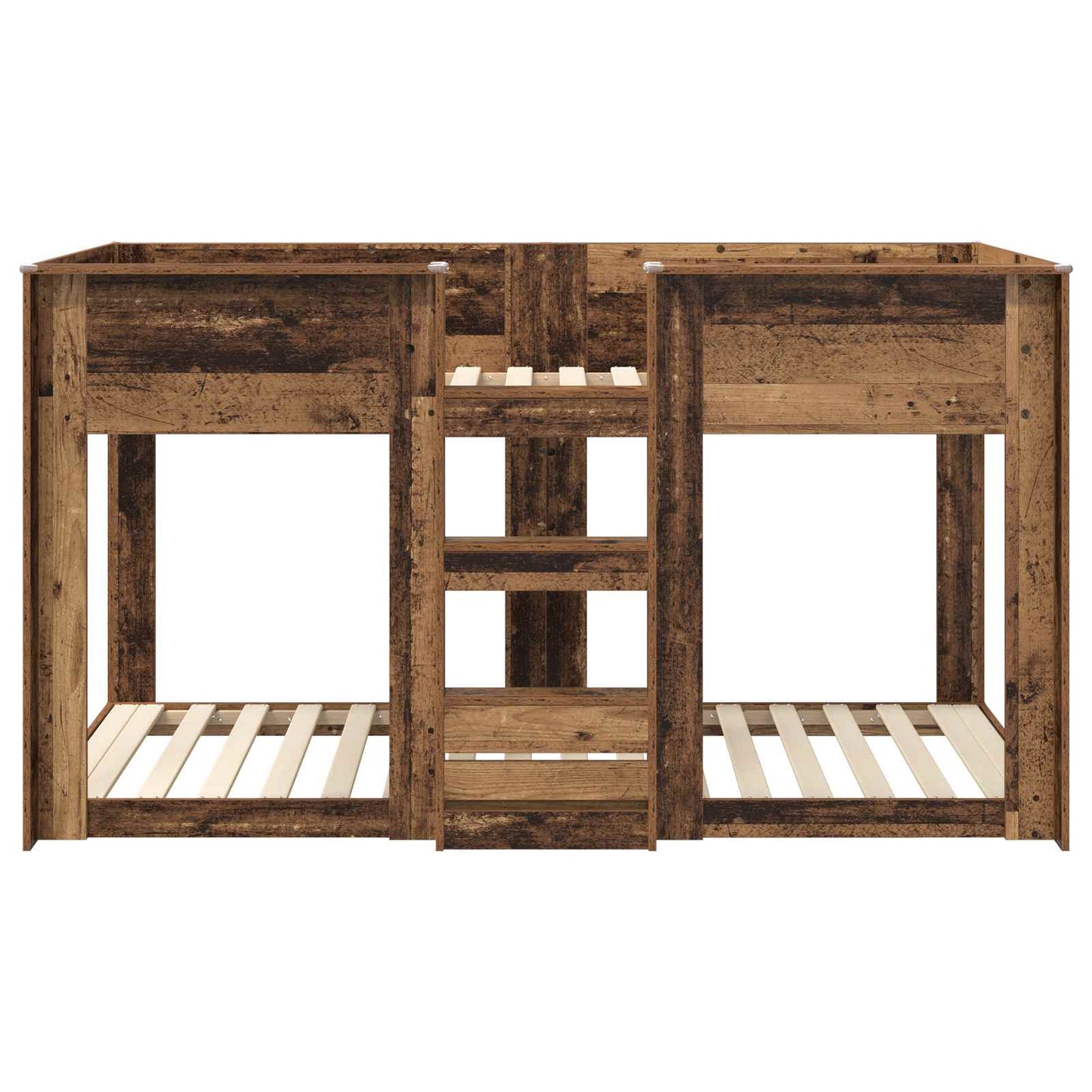 Bunk Bed for Kids Old Wood 80 x 200 cm Engineered Wood
