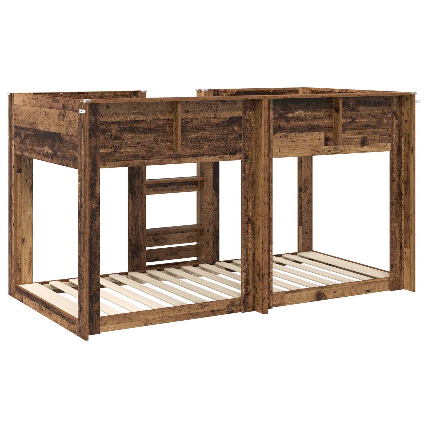 Bunk Bed for Kids Old Wood 90 x 200 cm Engineered Wood