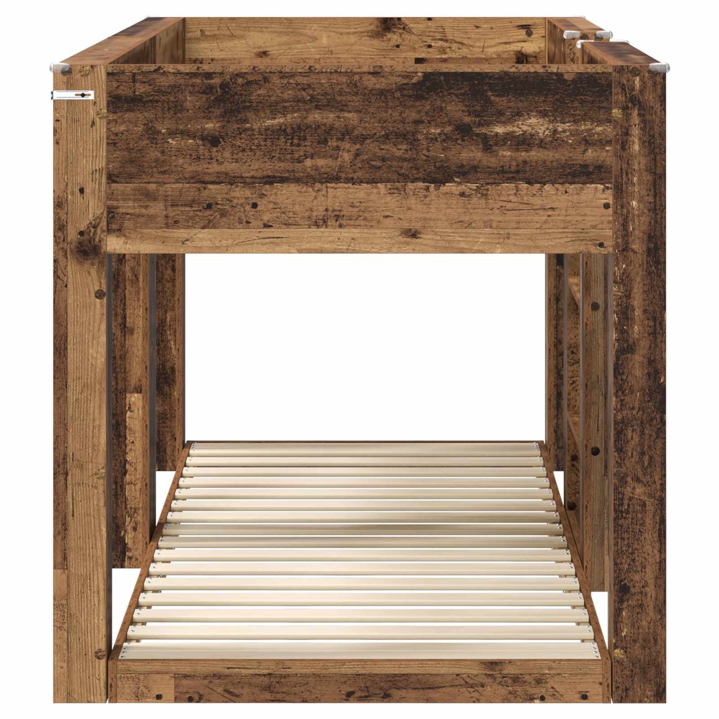Bunk Bed for Kids Old Wood 90 x 200 cm Engineered Wood