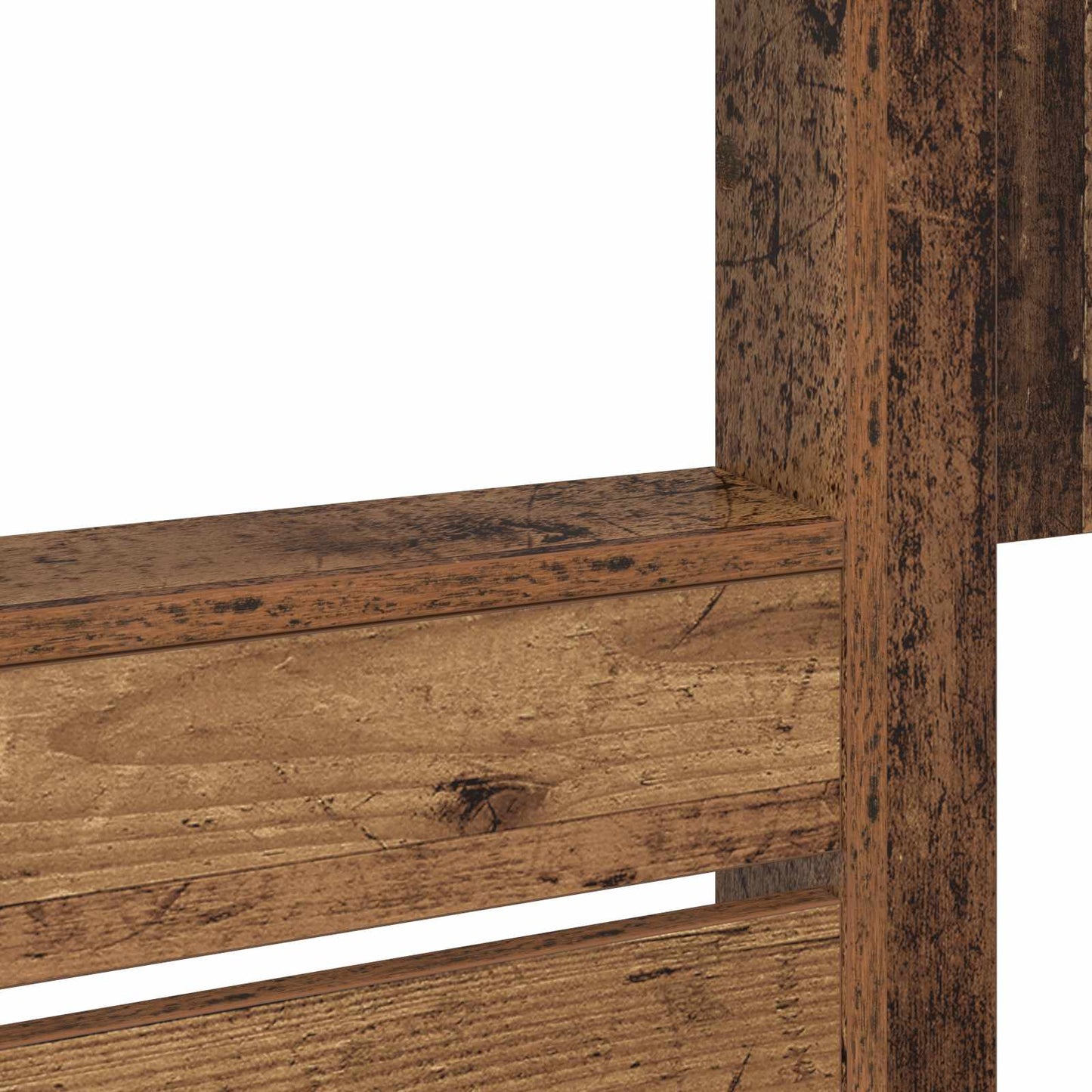 Bunk Bed for Kids Old Wood 75 x 190 cm Engineered wood