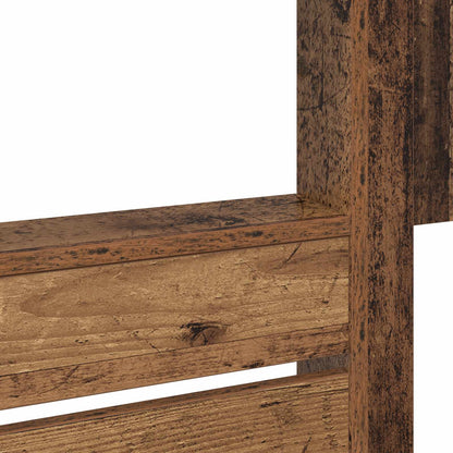 Bunk Bed for Kids Old Wood 75 x 190 cm Engineered wood