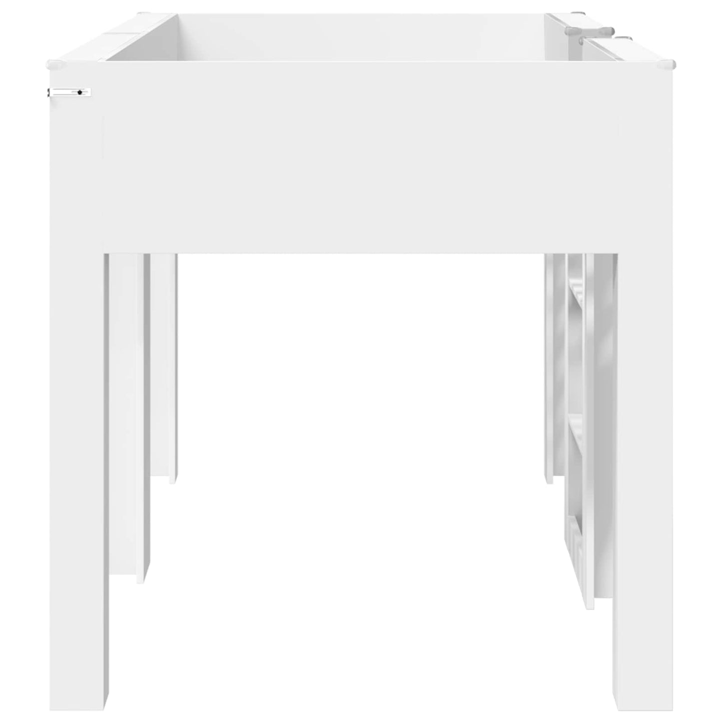 Bunk Bed for Kids White 90 x 190 cm Engineered wood