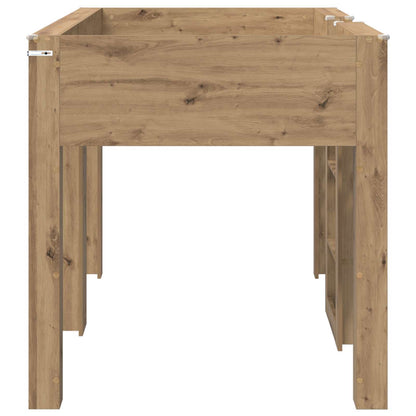 Bunk Bed for Kids Artisan Oak 90 x 190 cm Engineered wood