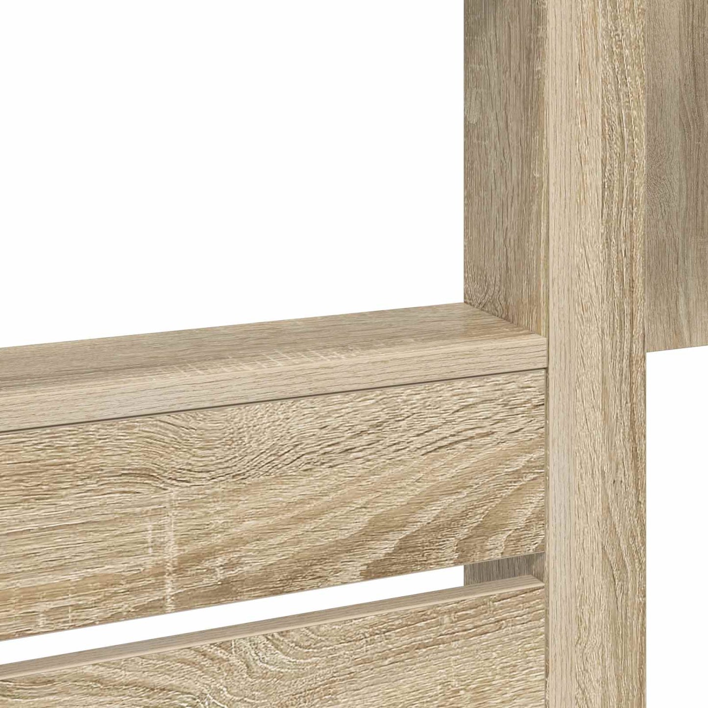 Bunk Bed for Kids Sonoma Oak 80 x 200 cm Engineered wood