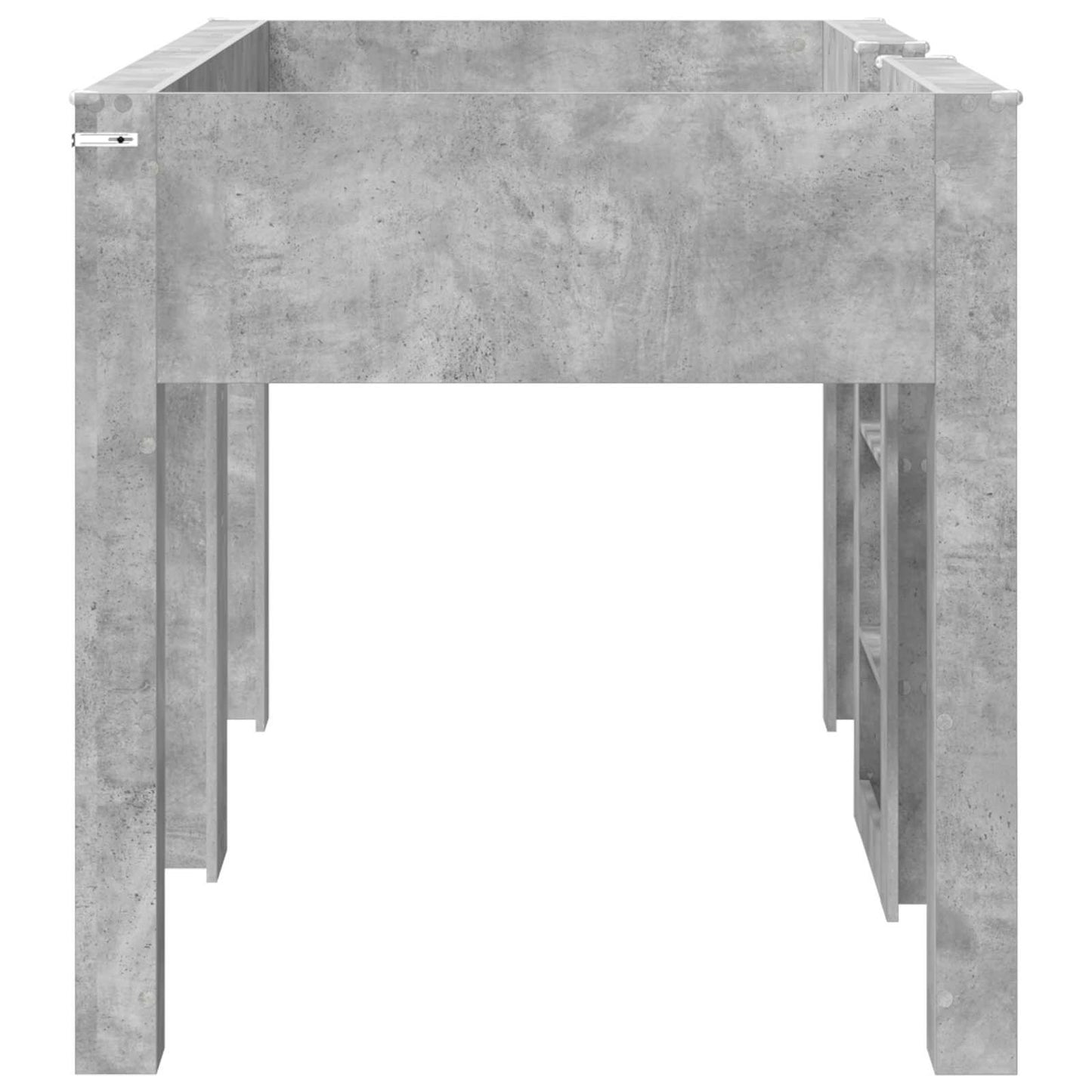 Bunk Bed for Kids Concrete Grey 80 x 200 cm Engineered wood