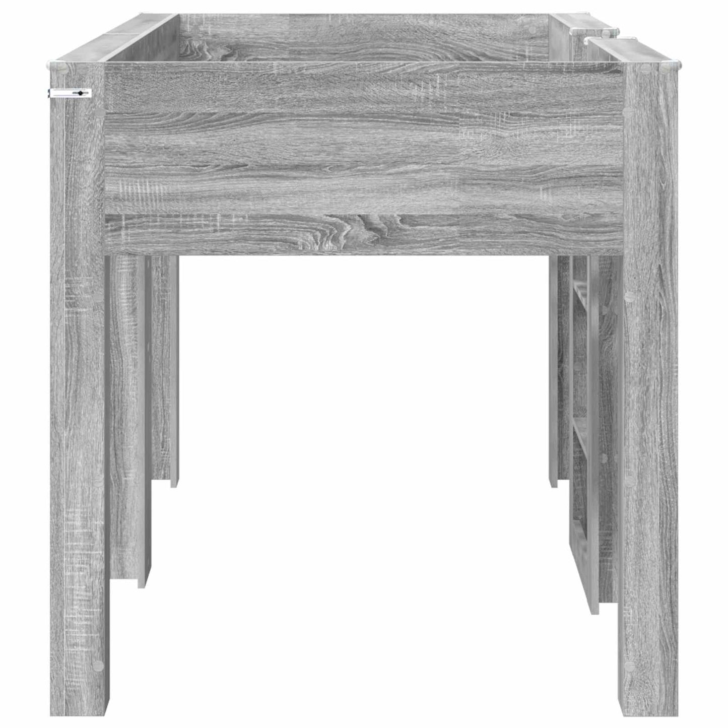 Bunk Bed for Kids Grey Sonoma 80 x 200 cm Engineered wood