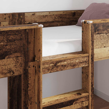 Bunk Bed for Kids Old Wood 80 x 200 cm Engineered wood