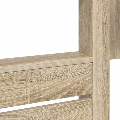 Bunk Bed for Kids Sonoma Oak 90 x 200 cm Engineered wood
