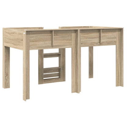 Bunk Bed for Kids Sonoma Oak 90 x 200 cm Engineered wood