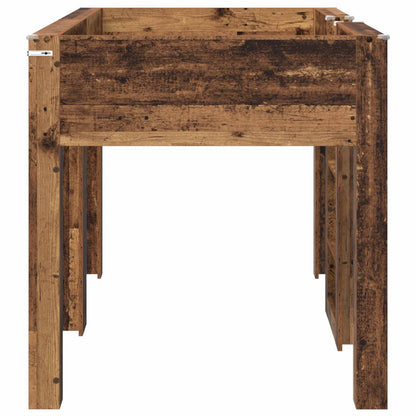Bunk Bed for Kids Old Wood 90 x 200 cm Engineered wood