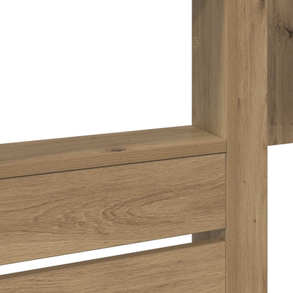 Bunk Bed for Kids Artisan Oak 90 x 200 cm Engineered wood