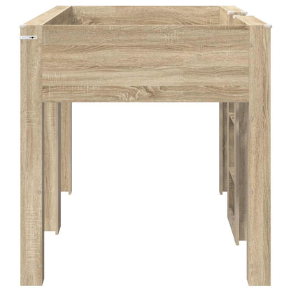 Bunk Bed for Kids Sonoma Oak 100 x 200 cm Engineered wood