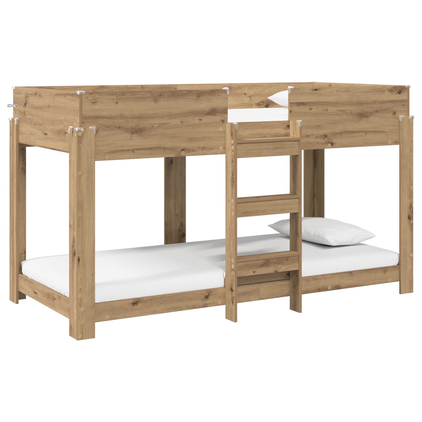 Bunk Bed for Kids Artisan Oak 100 x 200 cm Engineered Wood