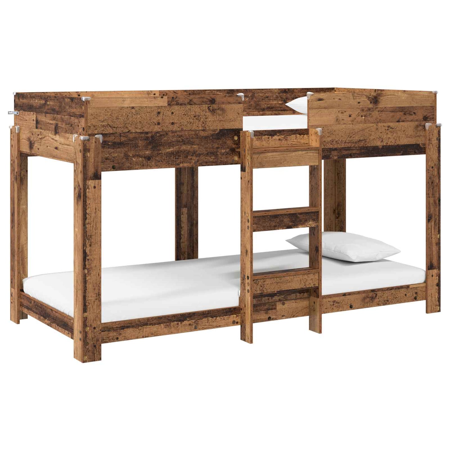 Bunk Bed for Kids Old Wood 90 x 200 cm Engineered Wood