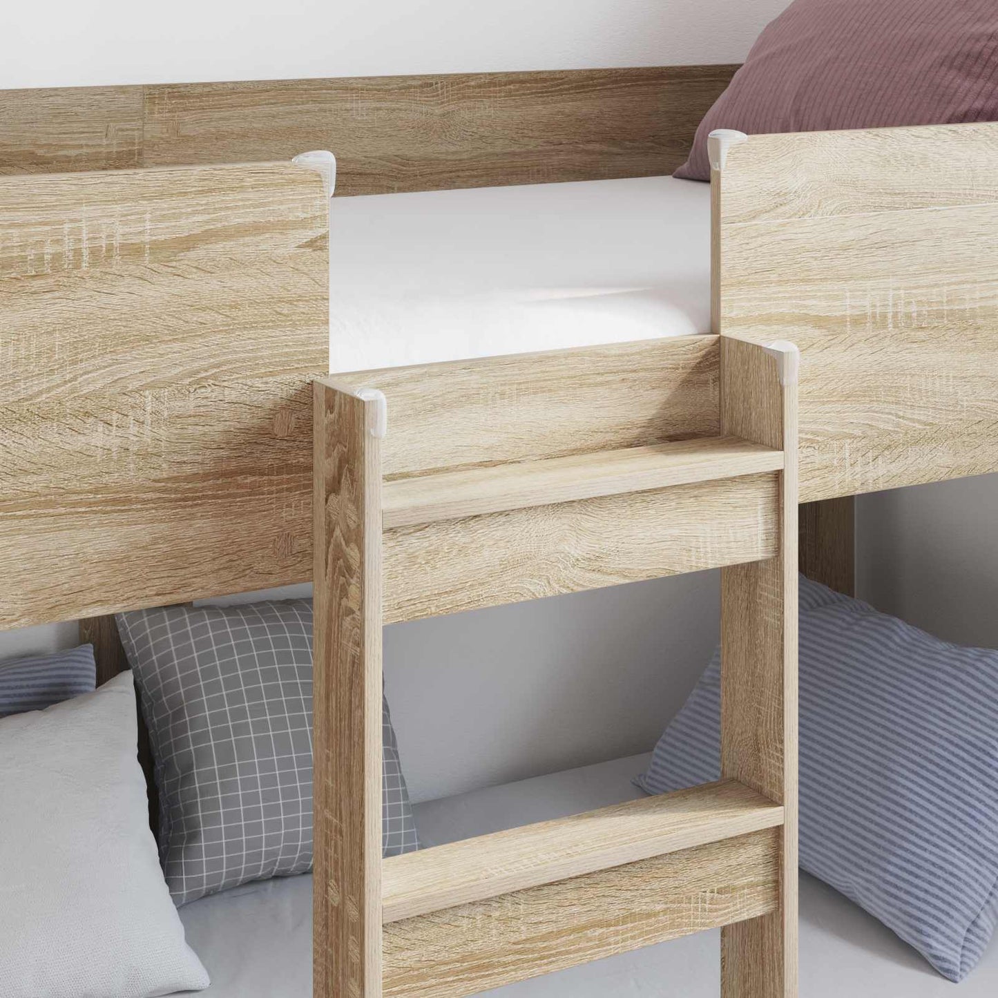 Bunk Bed for Kids Sonoma Oak 80 x 200 cm Engineered Wood