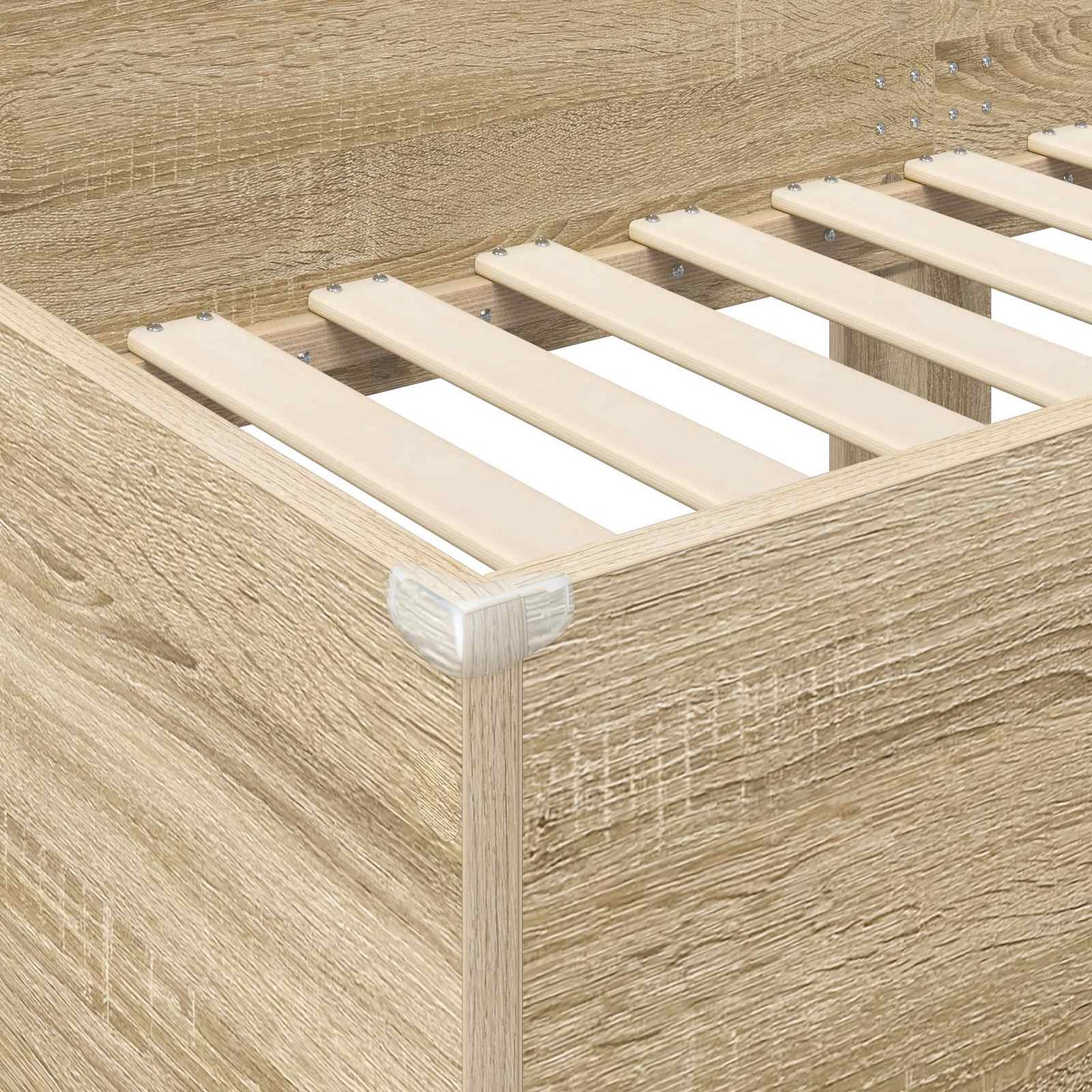 Bunk Bed for Kids Sonoma Oak 75 x 190 cm Engineered Wood