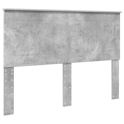 Bed Frame with Headboard Concerte 140 x 200 cm Solid Pine Wood