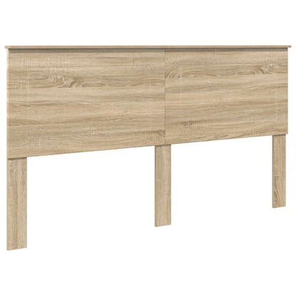 Bed Frame with Drawer Sonoma Oak 200 x 200 cm Engineer Wood
