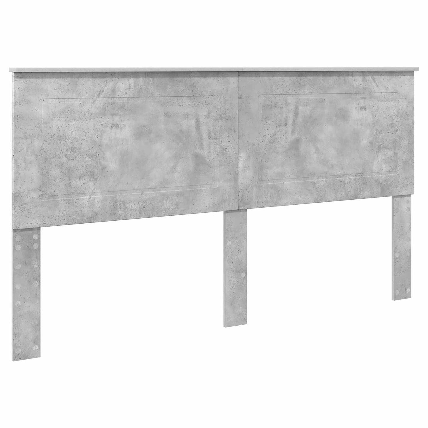 Bed Frame with Drawer Concrete Grey 180 x 200 cm Engineer Wood