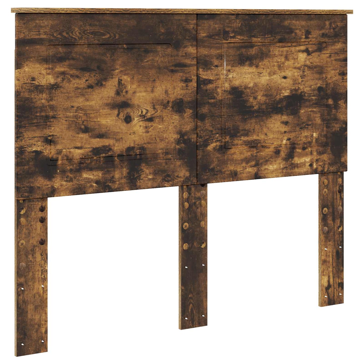 Bed Frame with Drawer Smoked Oak 120 x 190 cm Engineer Wood
