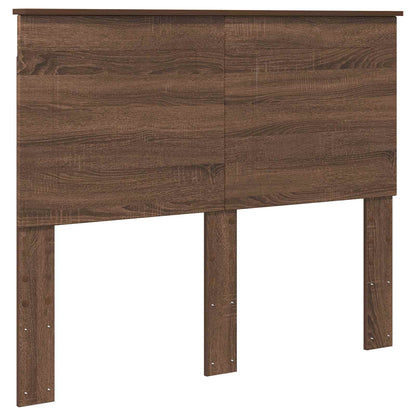 Bed Frame with Drawer Brown Oak 120 x 190 cm Engineer Wood