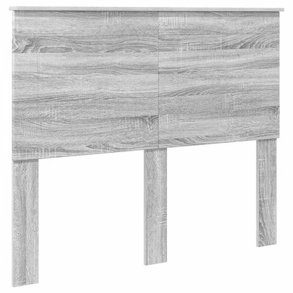 Bed Frame with Drawer Grey Sonoma 120 x 190 cm Engineered Wood