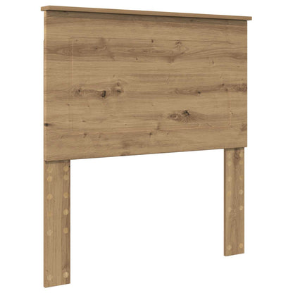 Bed Frame with Drawer Artisan Oak 100 x 200 cm Engineered Wood
