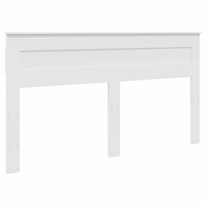 Bed Frame with Drawer White 200 x 200 cm Engineer Wood