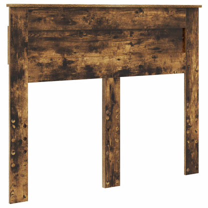 Bed Frame with Drawer Smoked Oak 120 x 200 cm Engineer Wood