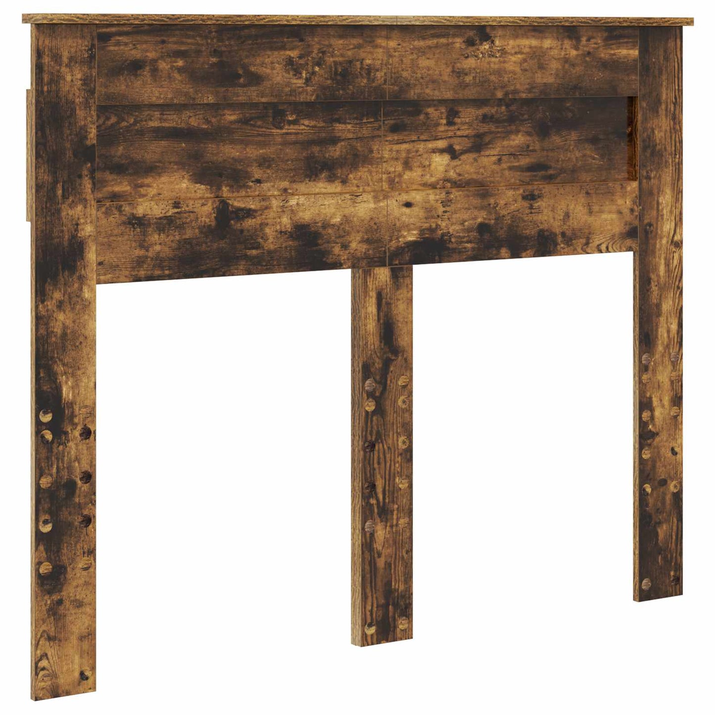 Bed Frame with Drawer Smoked Oak 120 x 200 cm Engineered Wood