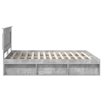 Bed Frame with Headboard Concerte 180 x 200 cm Solid Pine Wood