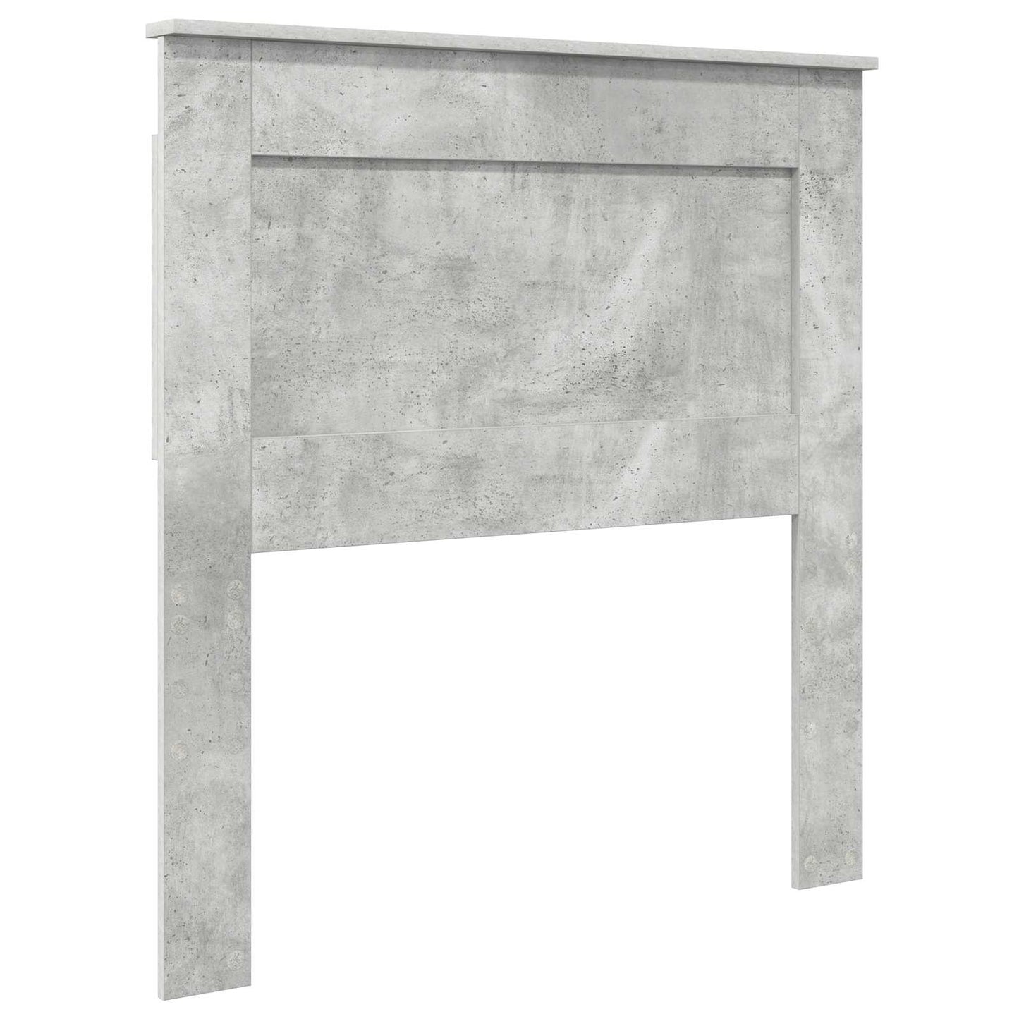 Bed Frame with Drawer Concrete Grey 90 x 200 cm Engineer Wood