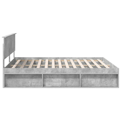 Bed Frame with Headboard Concerte 180 x 200 cm Solid Pine Wood