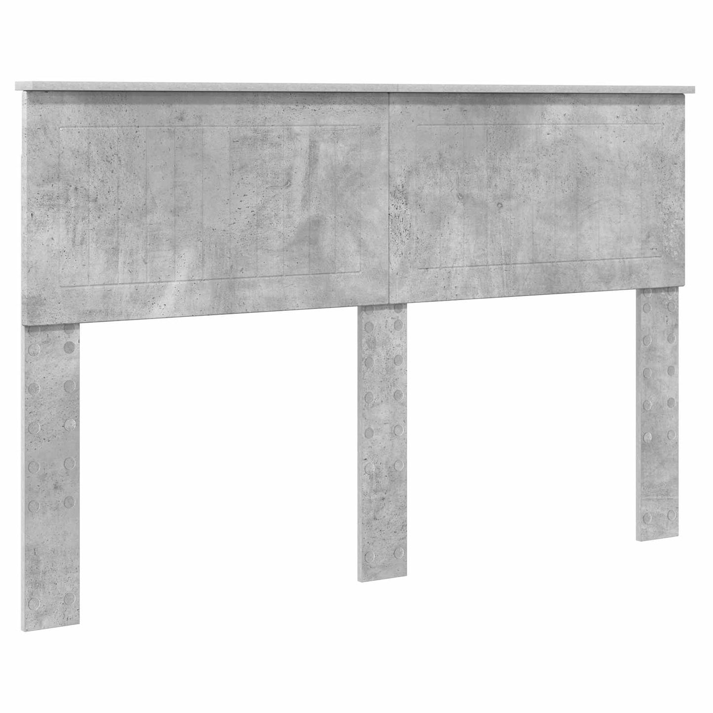 Bed Frame with Headboard Concerte 140 x 190 cm Solid Pine Wood