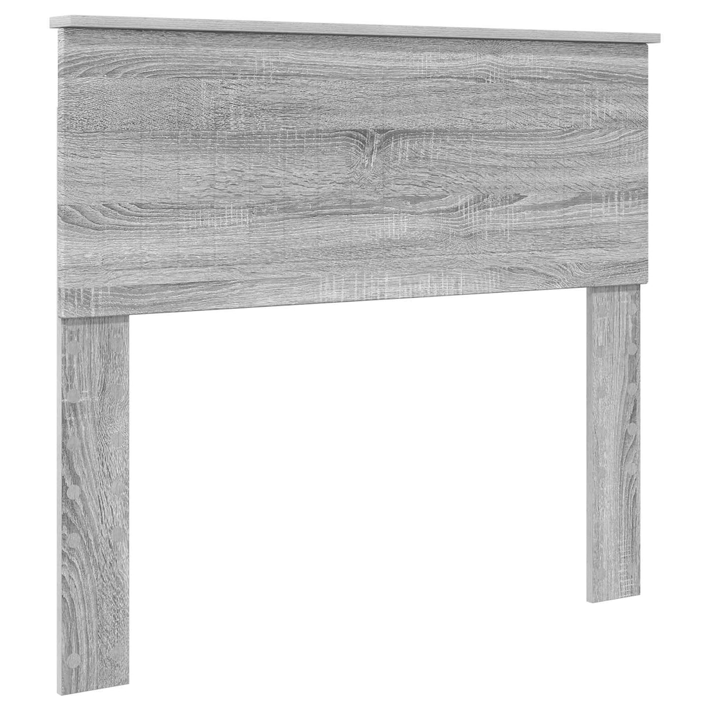 Storage Bed Grey Sonoma 100 x 200 cm Engineered Wood