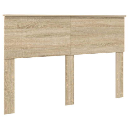 Bed Frame with Drawer Sonoma Oak 140 x 190 cm Engineered Wood