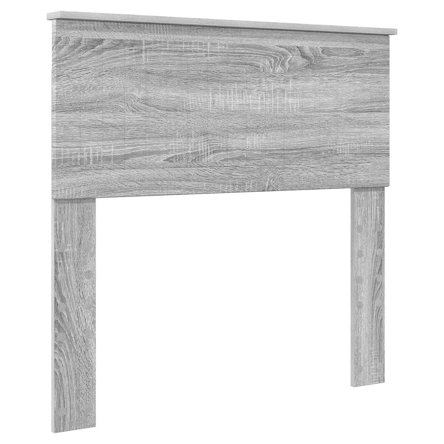 Bed Frame with Drawer Grey Sonoma 90 x 190 cm Engineered Wood