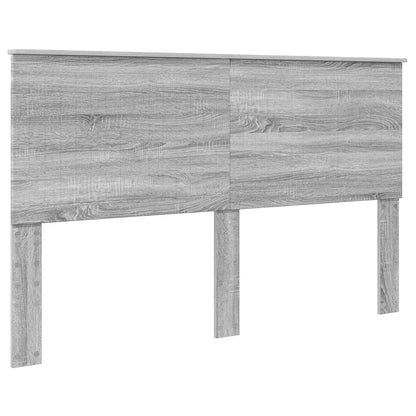 Bed Frame with Drawer Grey Sonoma 160 x 200 cm Engineer Wood