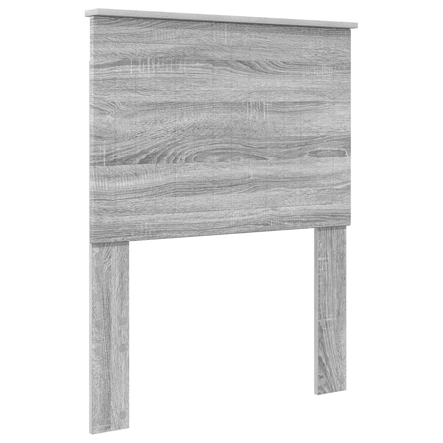 Storage Bed with Drawer Grey Sonoma 75 x 190 cm Engineered Wood