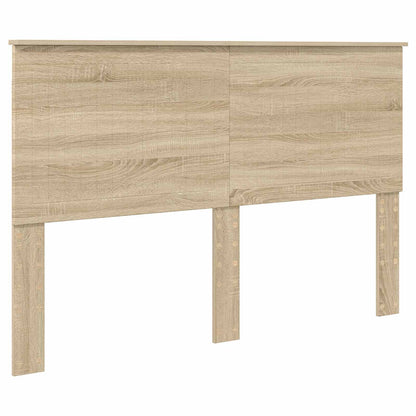 Bed Frame with Drawer Sonoma Oak 150 x 200 cm Engineered Wood