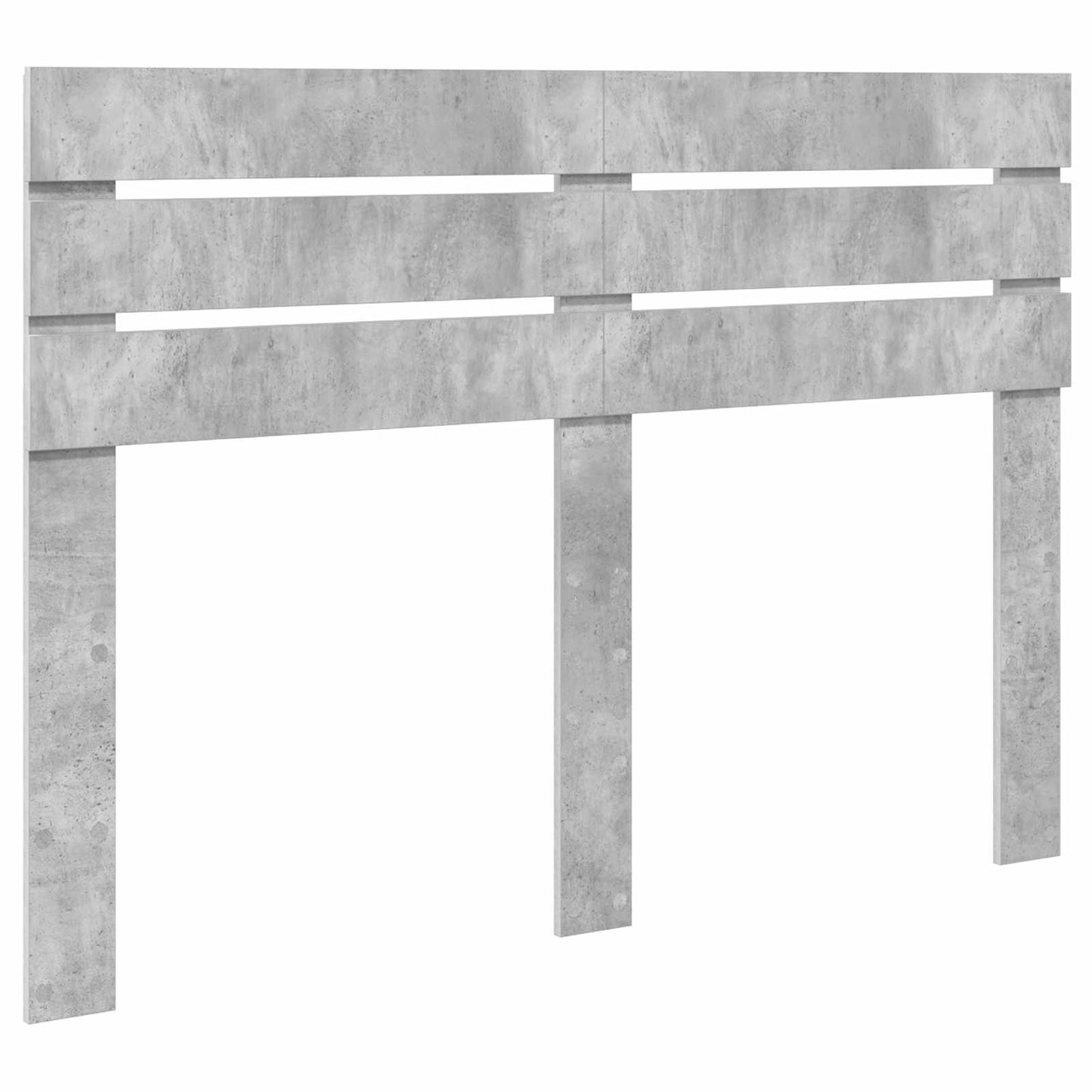 Bed Frame with Headboard Concerte 140 x 200 cm Solid Pine Wood