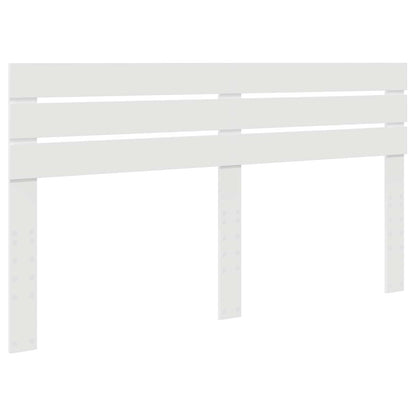 Storage Bed with Headboard White 180 x 200 cm Engineered Wood